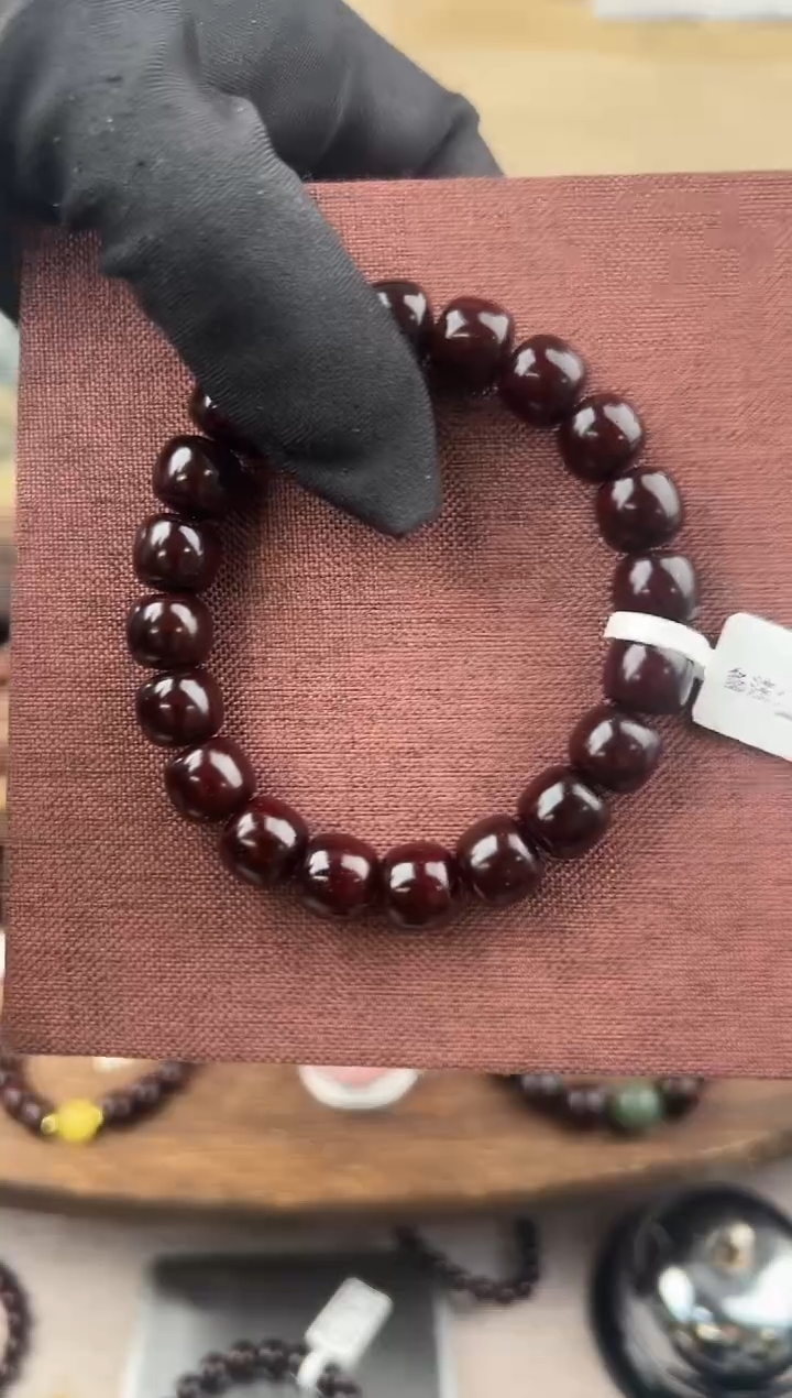 手串/手链小叶紫檀L*C1011x19老型珠金星