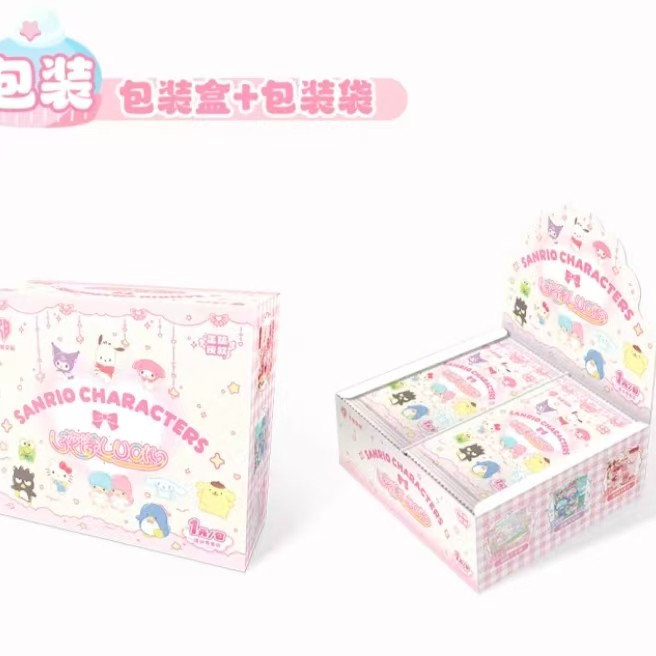 【糯米糍拆卡】【玩法合集】三丽鸥家族拍立得卡第六弹