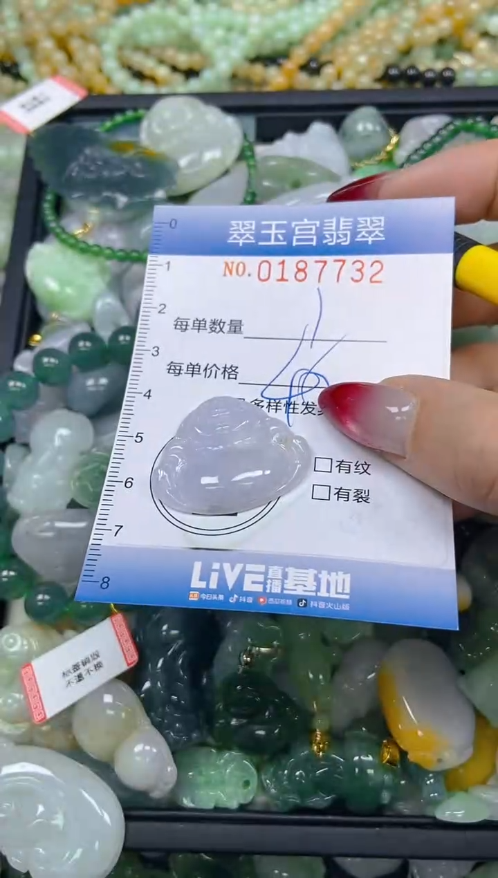翡翠未镶嵌颈饰闪购0187732