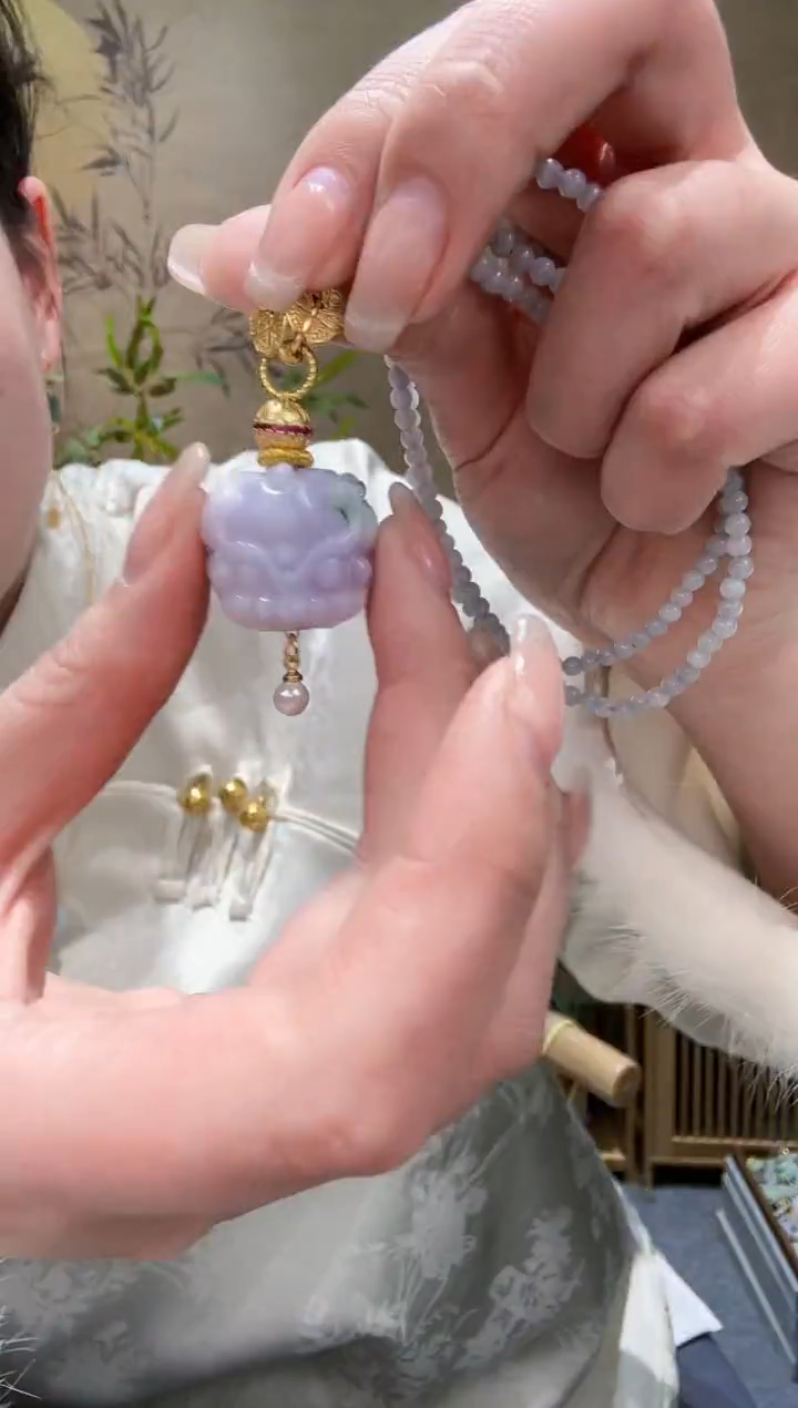 【闪购商品】翡翠颈饰未镶嵌吊坠