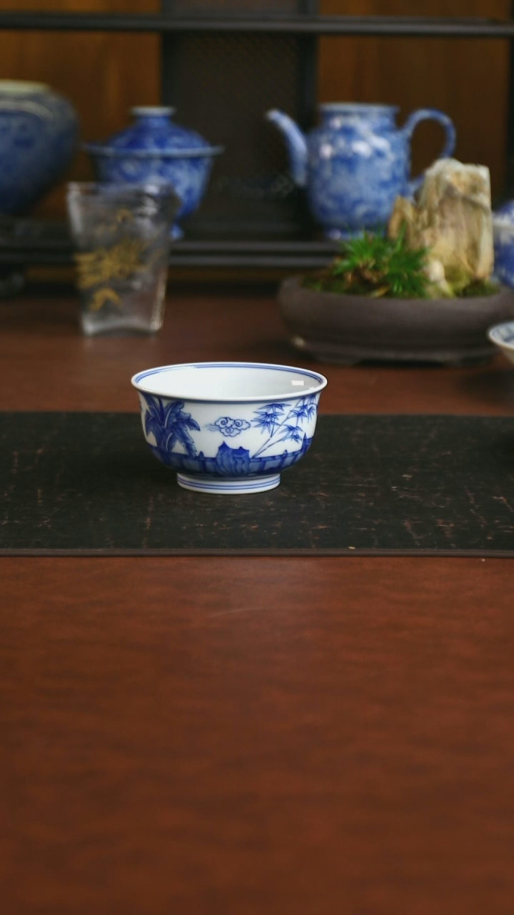 景德镇手工手绘的12