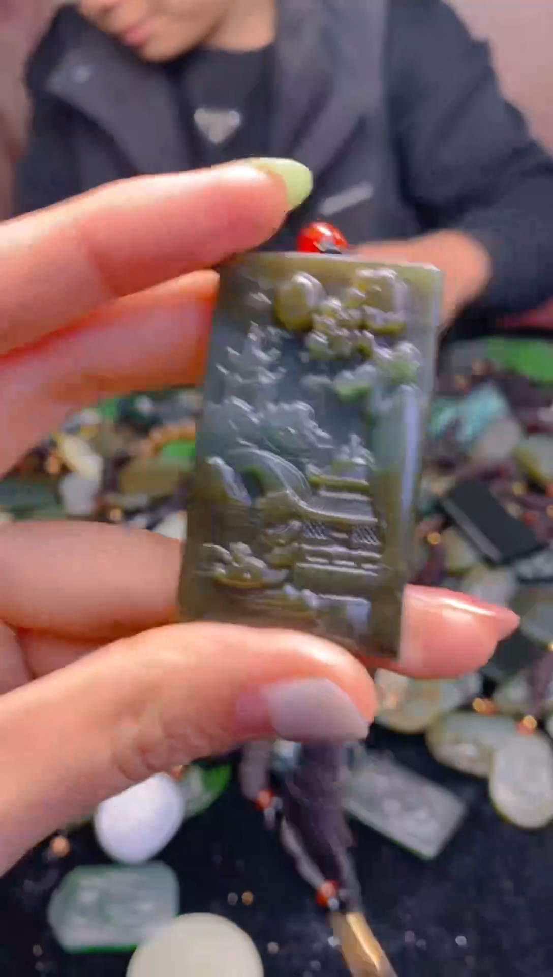 颈饰未镶嵌和田玉1