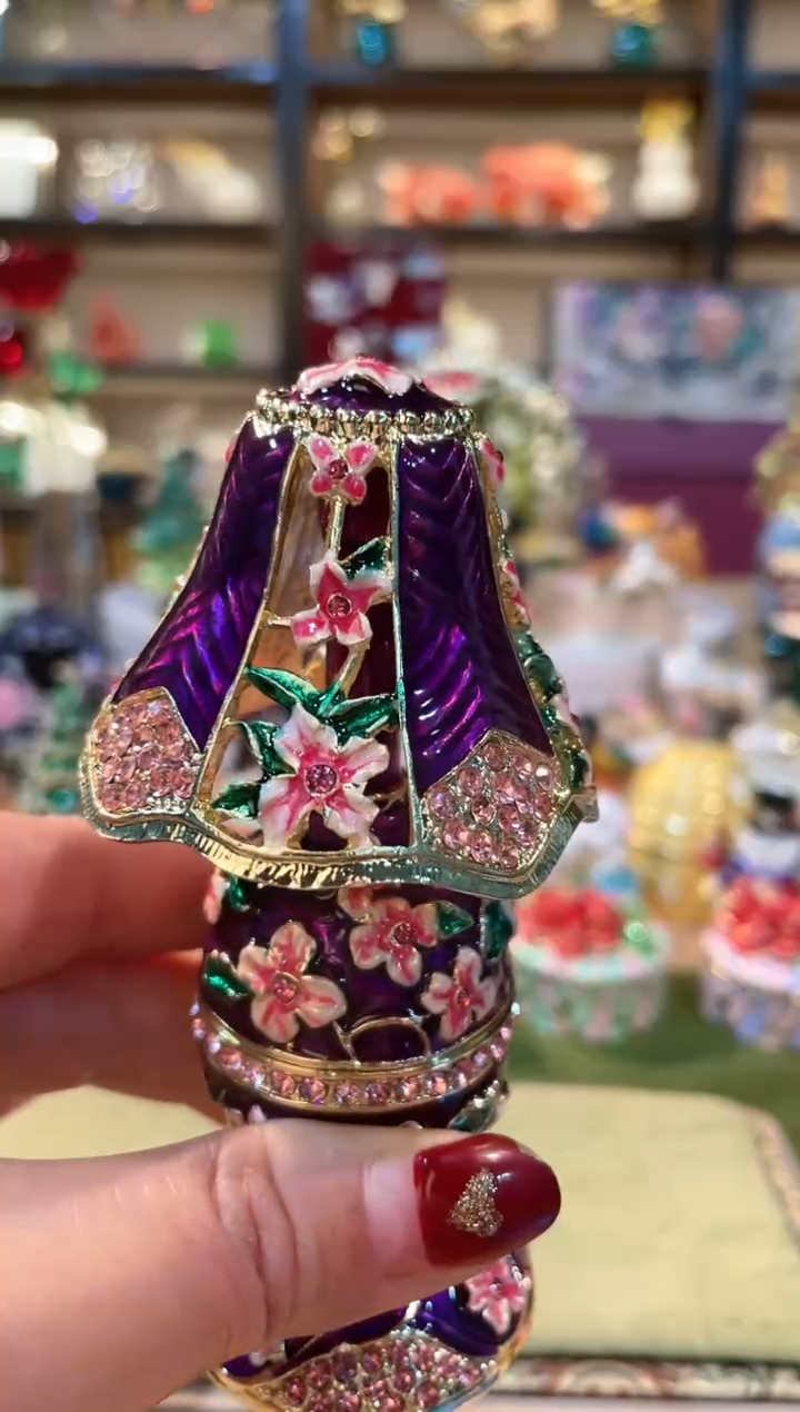 【闪购商品】珐琅彩精致首饰盒