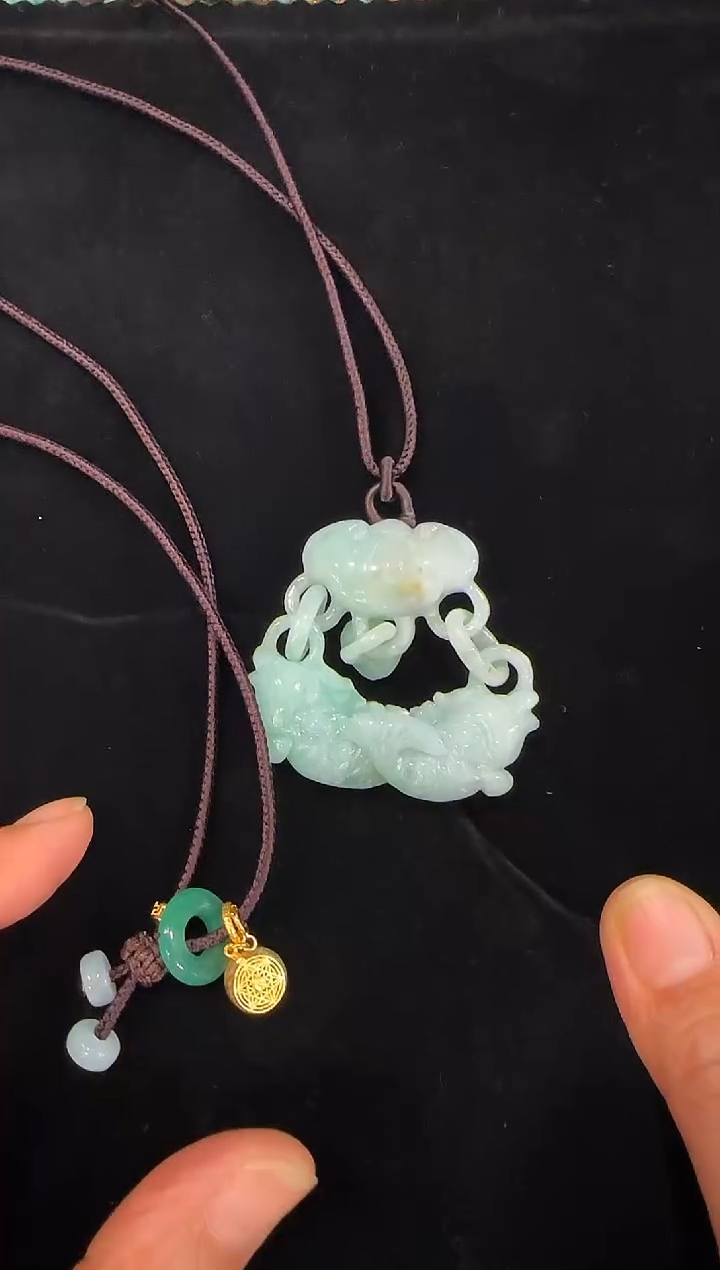 颈饰未镶嵌翡翠国风