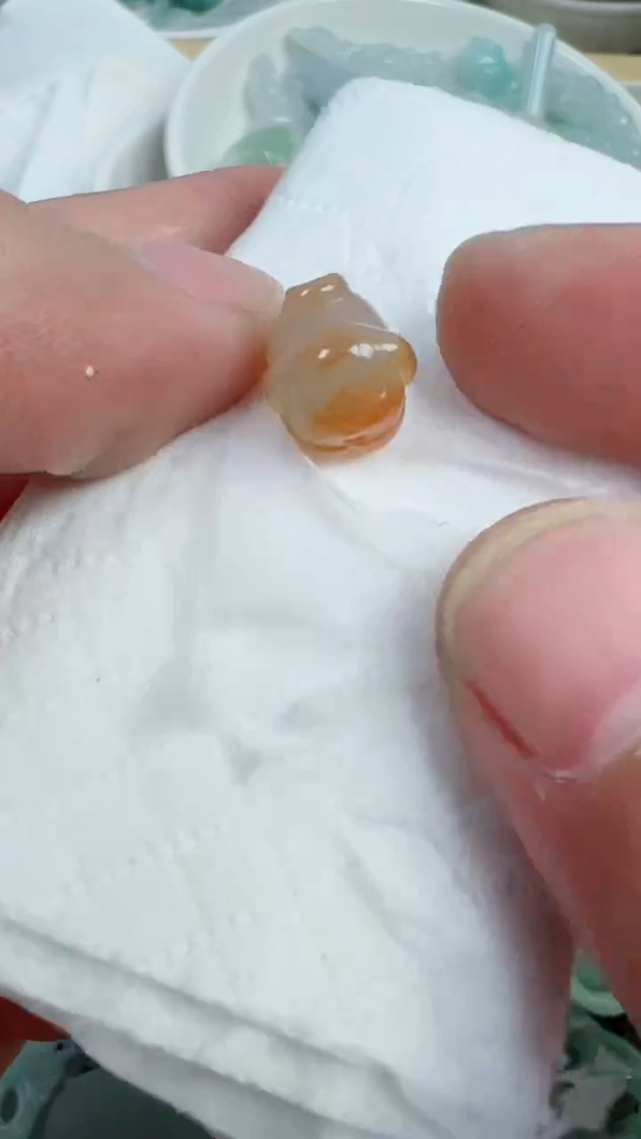 散珠翡翠615号链接，A货翡翠
