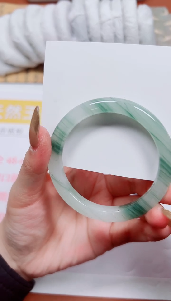 【闪购商品】石英质玉手镯未镶嵌K264-52