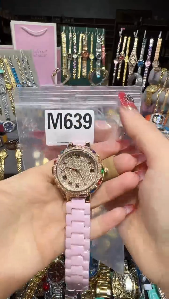 石英机芯不锈钢不锈钢直播定闪专用