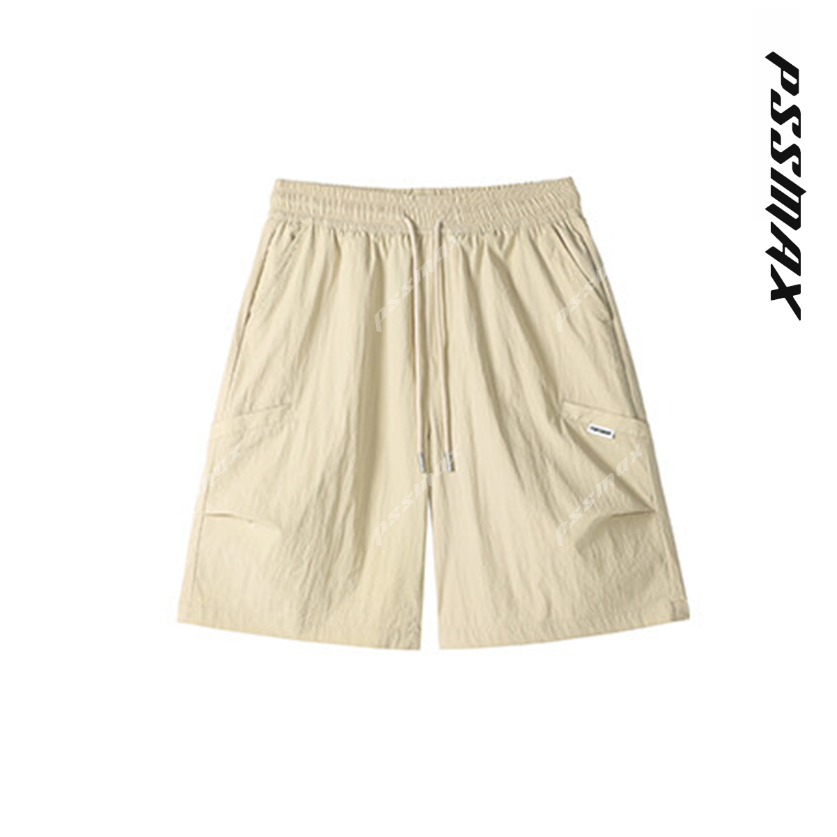 PSSMAX 胖俗俗 【美式伞兵短裤】2025夏季新款潮流宽松显瘦五分裤