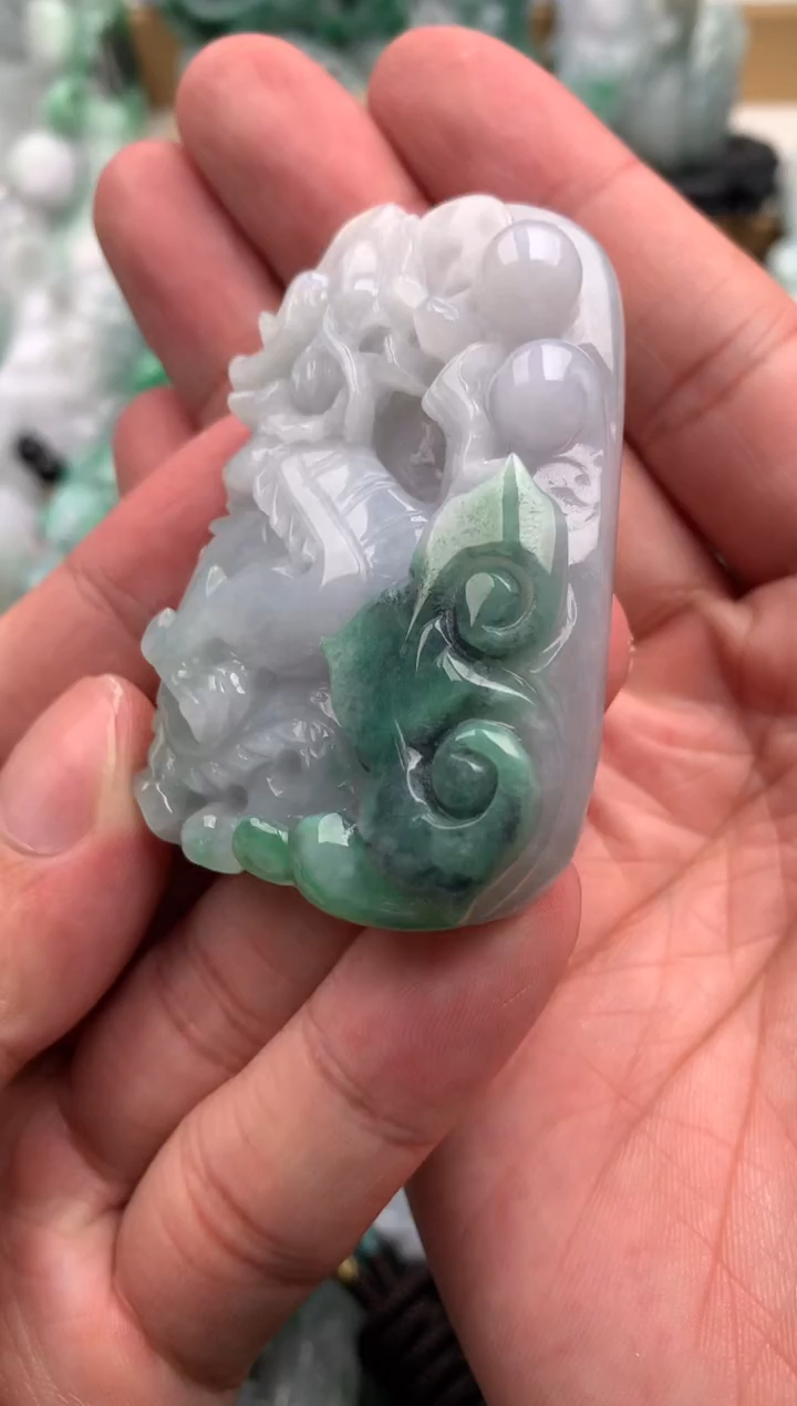 吊坠(不含链)未镶嵌翡翠1