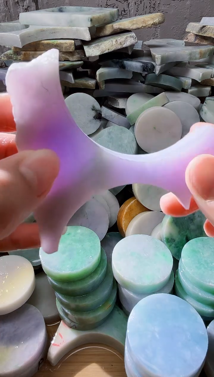 裸石翡翠天然翡翠A货古 南 274