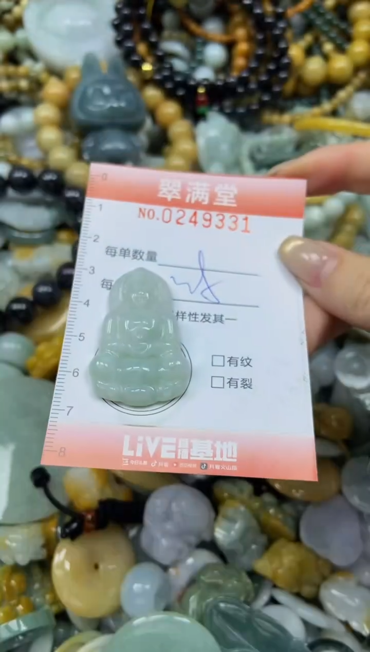 未镶嵌挂件翡翠闪购0249331