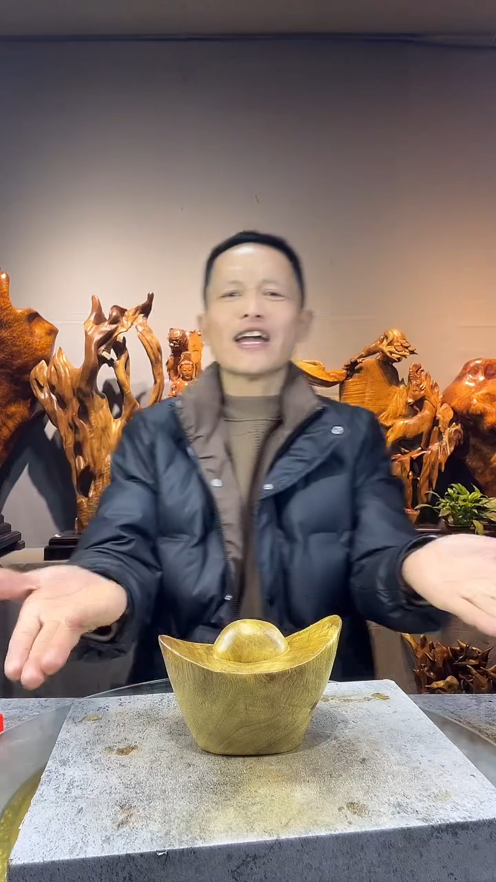 金丝楠阳****料小叶桢楠随行摆件49