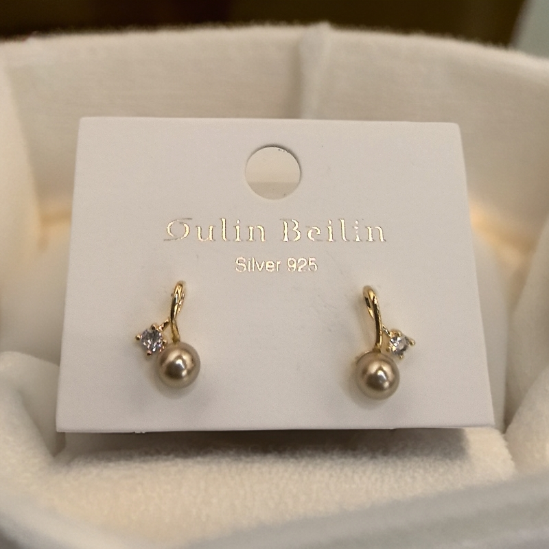 铜合金耳饰 66区 6632 轻奢新款时尚手工气质套装饰品