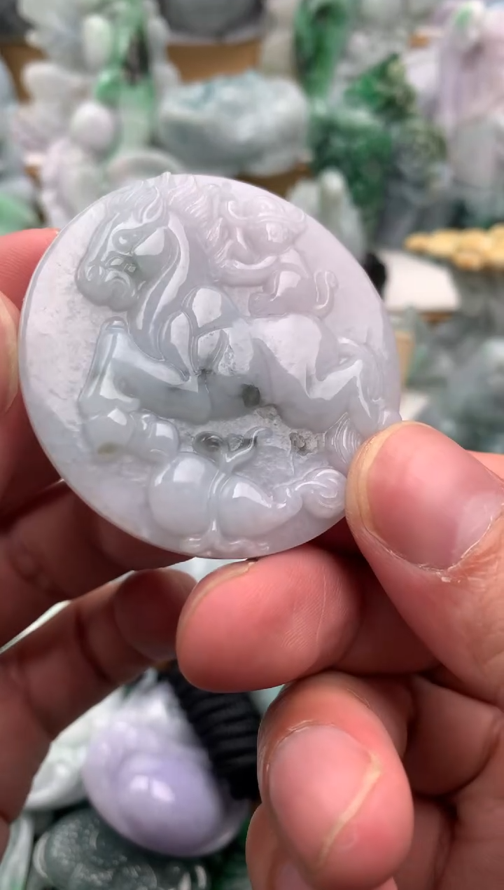 吊坠(不含链)未镶嵌翡翠1