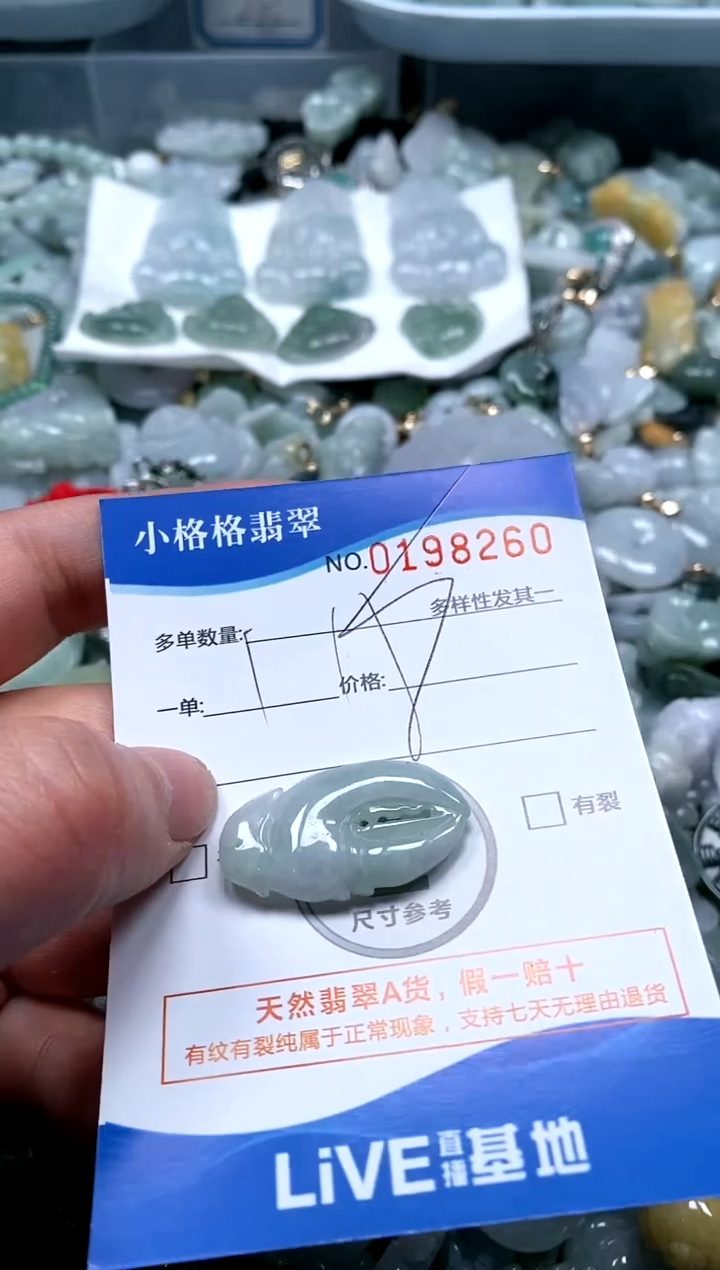 【闪购商品】翡翠颈饰未镶嵌闪购商品0198260