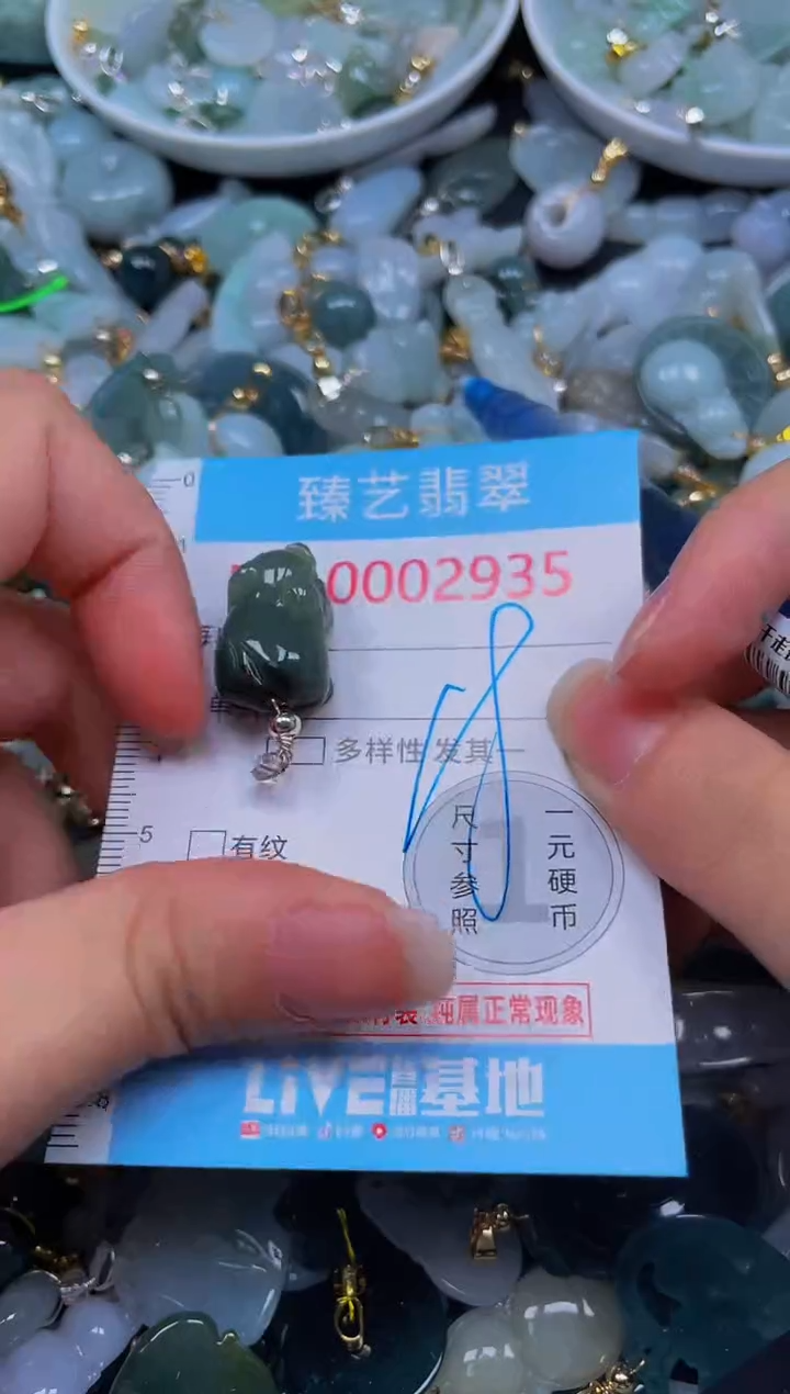 吊坠(不含链)未镶嵌翡翠2935