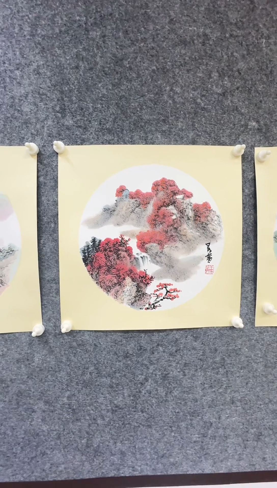 【闪购商品】国画王力山水画作品003