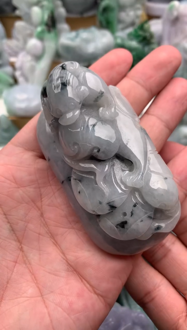 吊坠(不含链)未镶嵌翡翠1