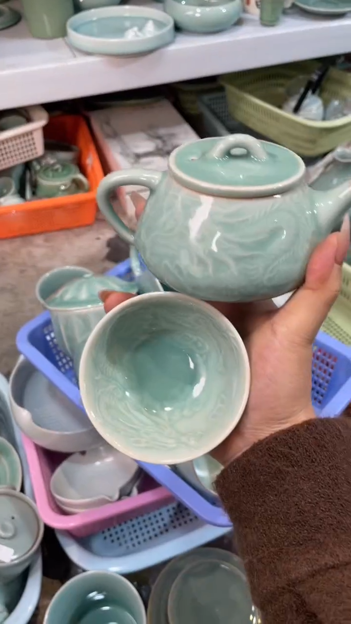【闪购商品】特价福利 微瑕 慧仙青瓷