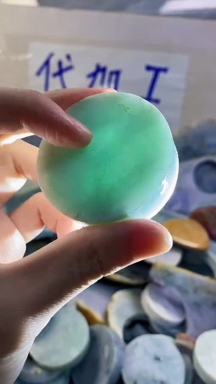 裸石翡翠纯天然A货翡翠9