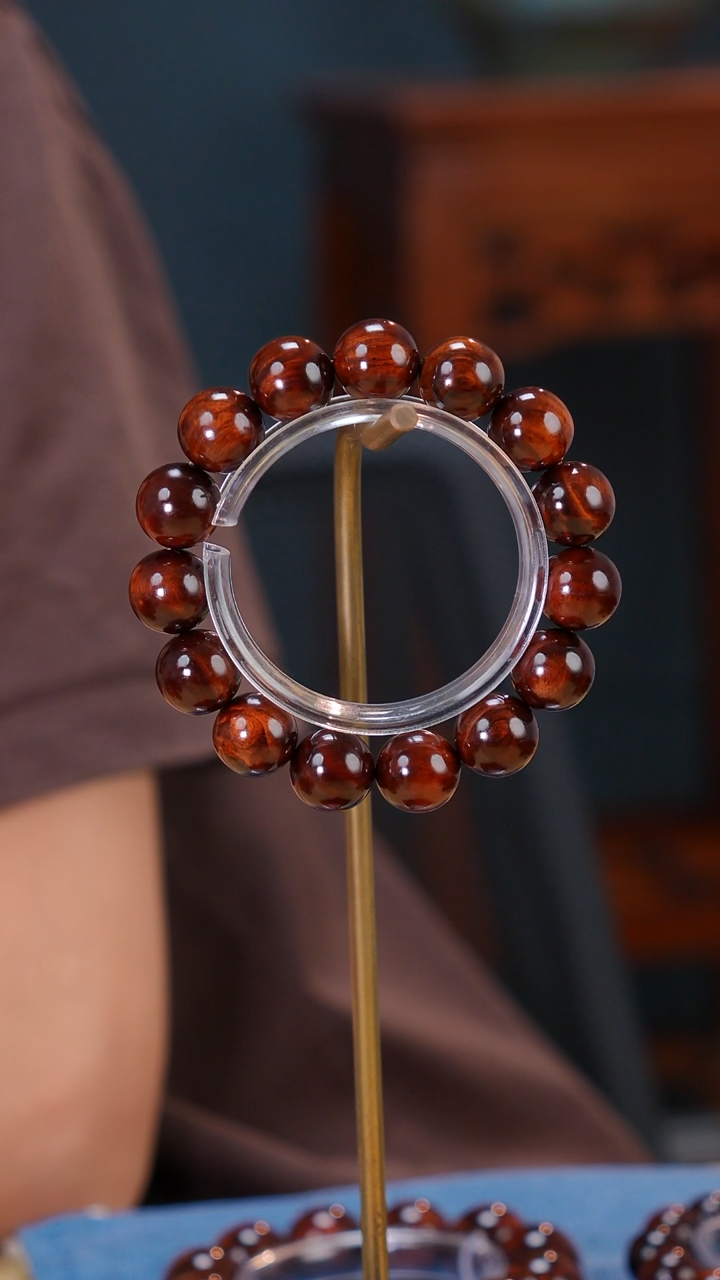 手串/手链黄花梨/降香黄檀南*海南黄花梨紫油梨老料15