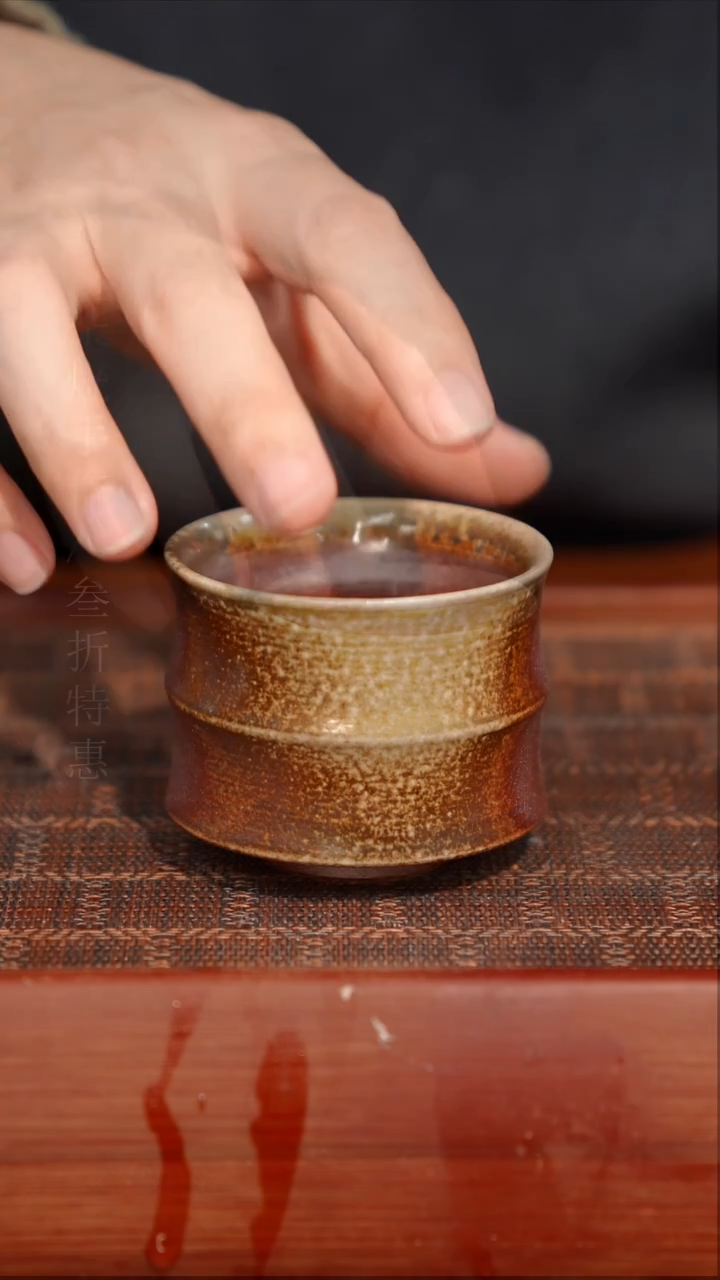 陶瓷奢瓷/瑞寅柴烧茶器（杯子）1082