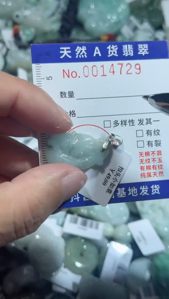 【闪购商品】翡翠颈饰未镶嵌00014729