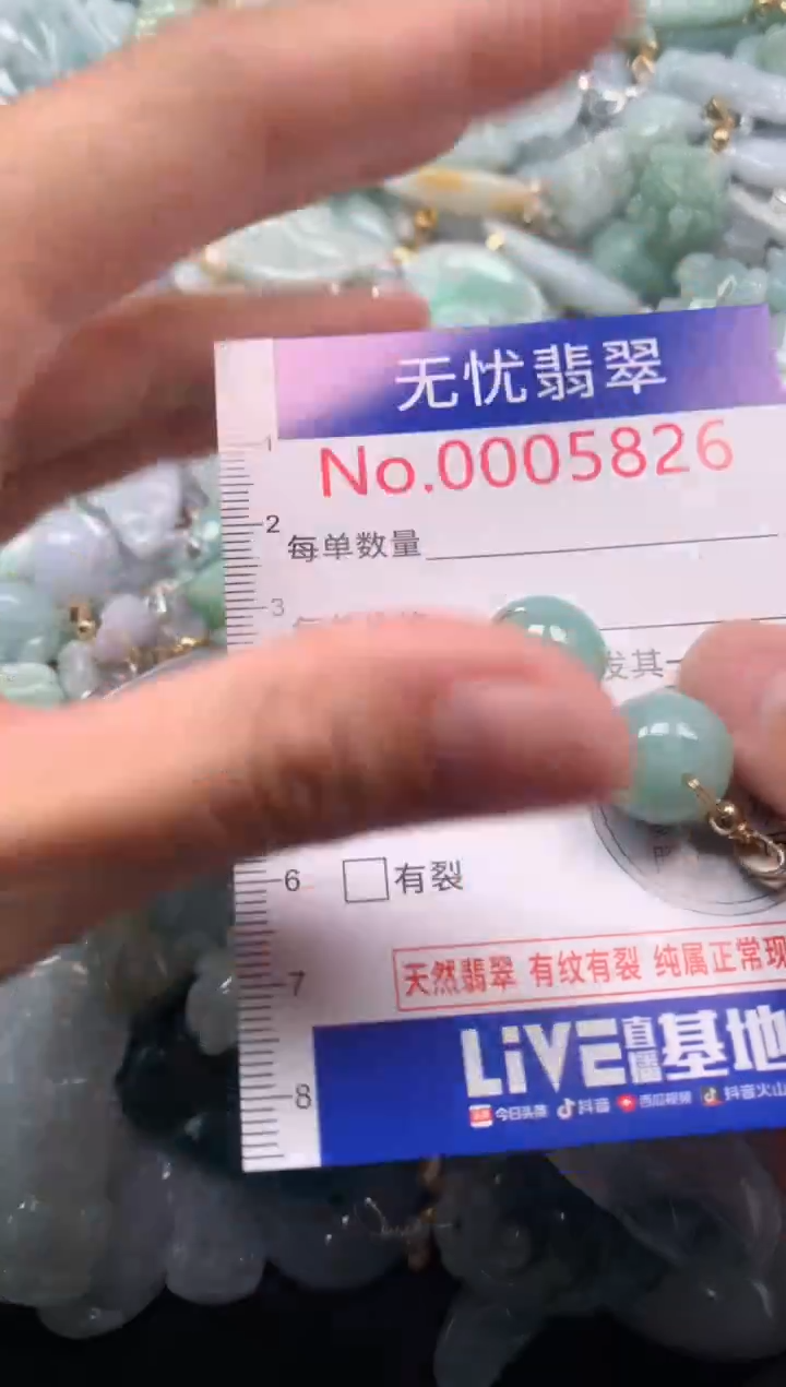 颈饰未镶嵌翡翠5826