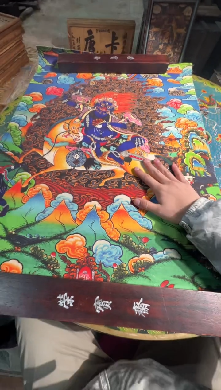 卷轴画卷轴画奥奥的唐卡