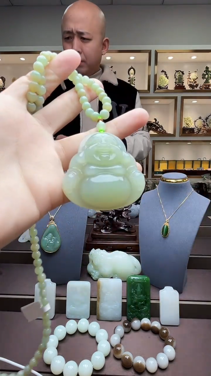 【闪购商品】和田玉挂件未镶嵌苏