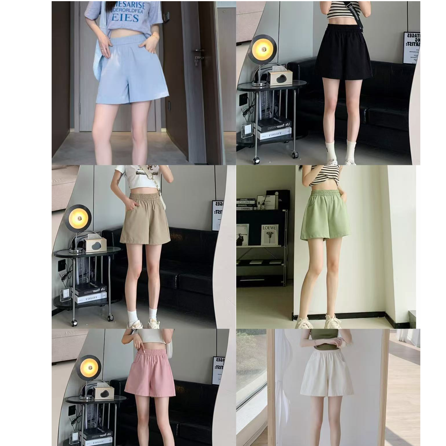 K999夏季时尚百搭工装短裤