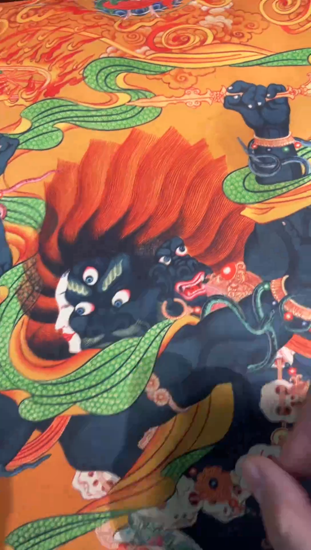 卷轴画东东唐卡tk16