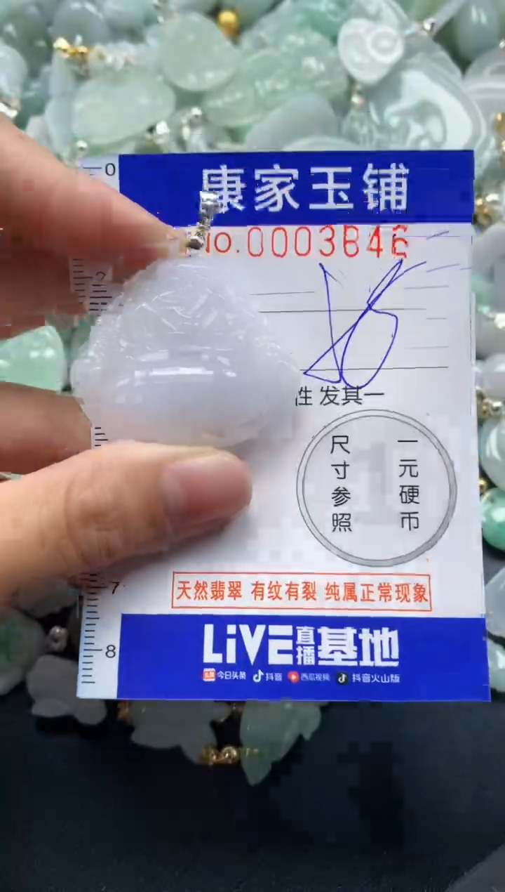 颈饰未镶嵌翡翠3646