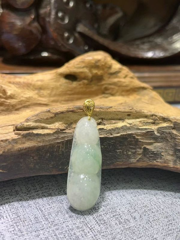 【辛爷珠宝】18K兰花扣福豆 YDA00313 多样性发其一