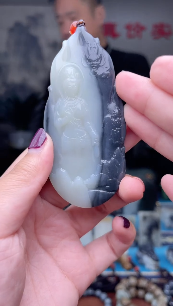 未镶嵌和田玉挂件1