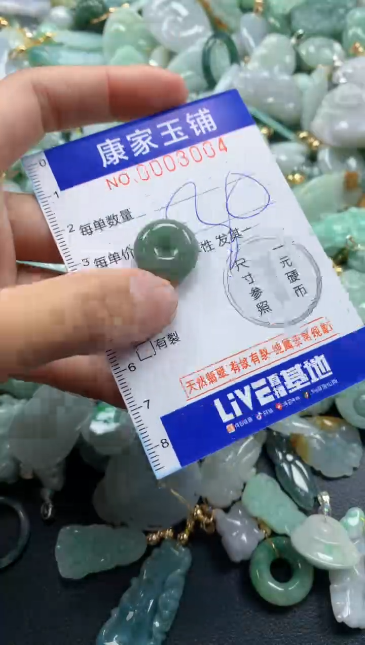 颈饰未镶嵌翡翠3004
