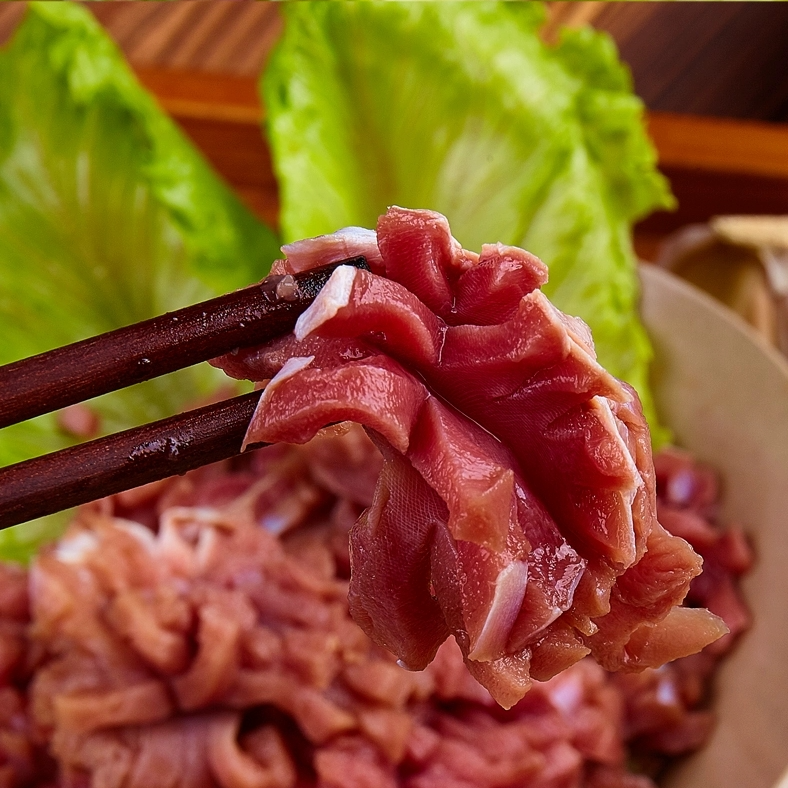 【单拍不包邮】2包鸭菌花鸭肫花土鸭胗花鸭盹郡花郡肝火锅烧烤150g