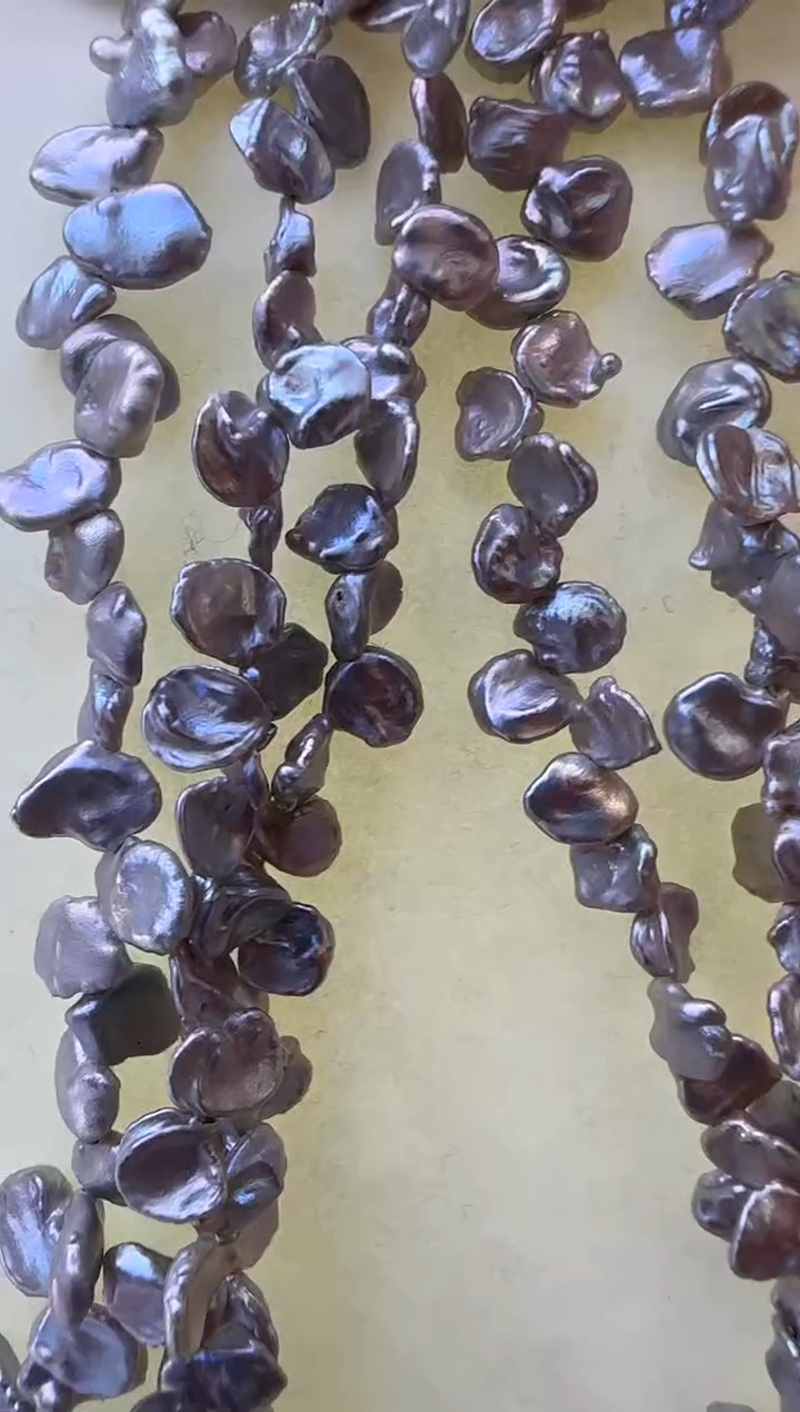 【闪购商品】淡水珍珠项链银S925镶嵌409