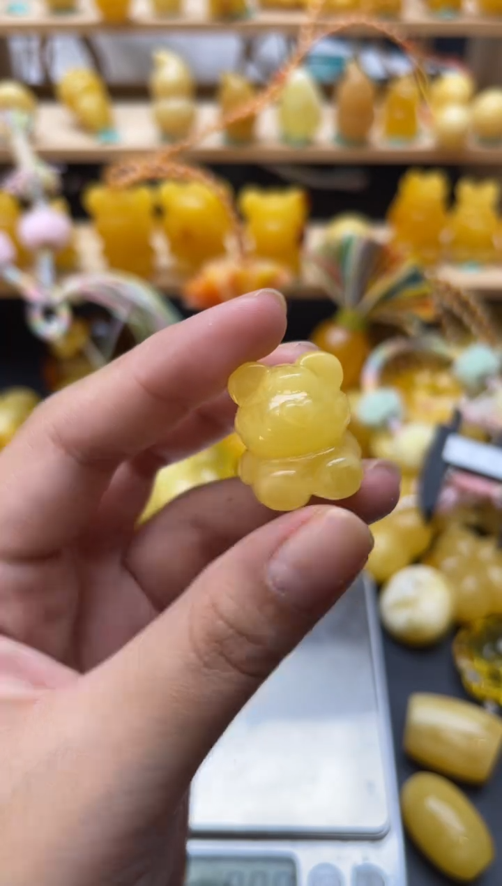 琥珀未镶嵌珠宝奇石049琥珀蜜蜡微瑕