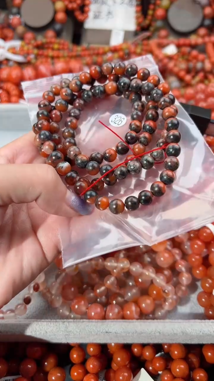 【闪购商品】南红玛瑙手串未镶嵌7+