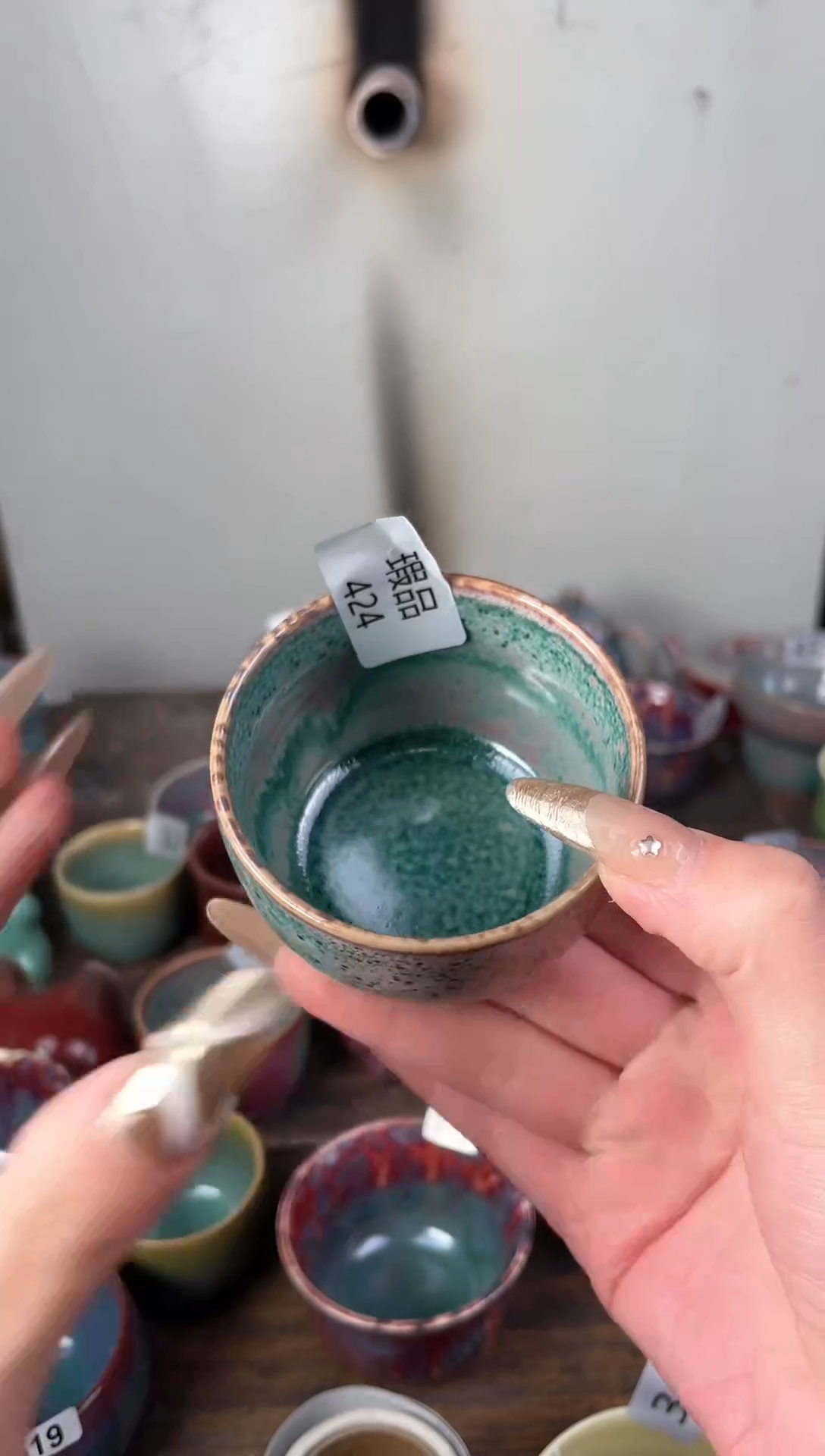 【闪购商品】摆件钧瓷手工茶器窑变