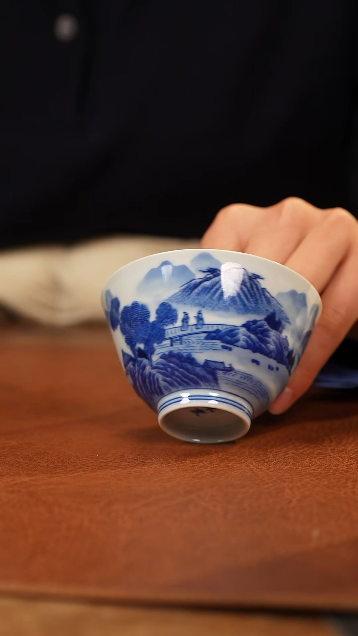 【闪购商品】杯景德镇青花主人杯