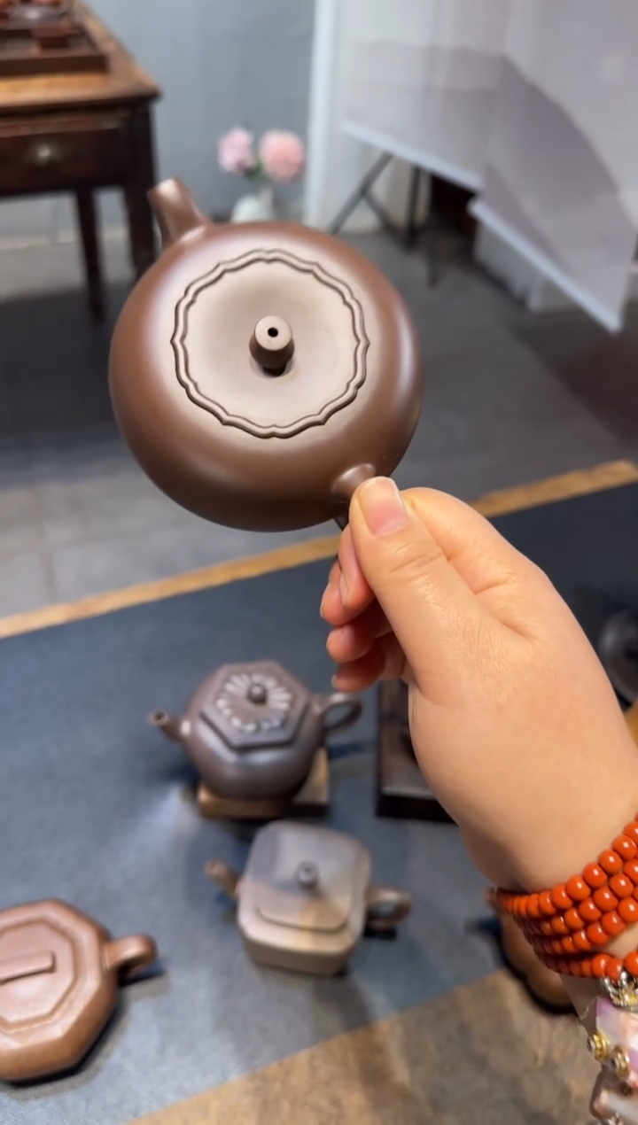 茶壶紫砂神*柿柿如意