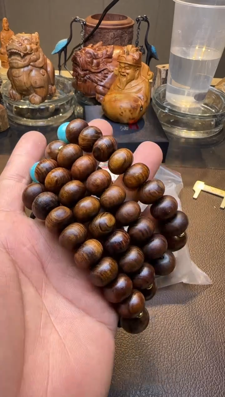 木缅花梨单圈算盘15mm多样性发其一