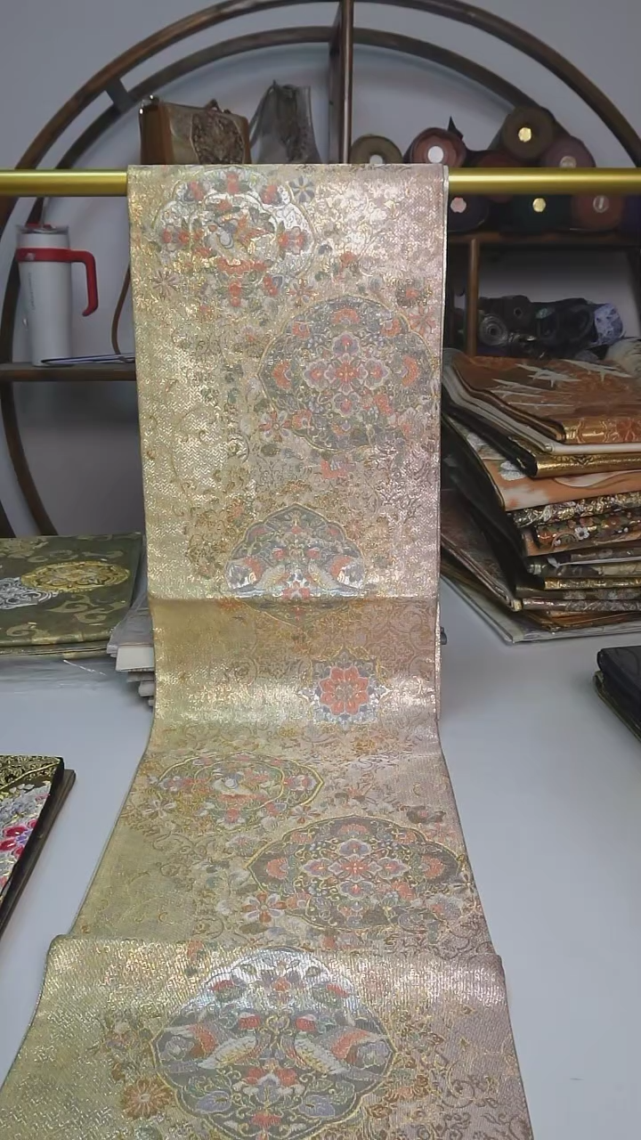 【闪购商品】织绣113西阵织六通宝相花