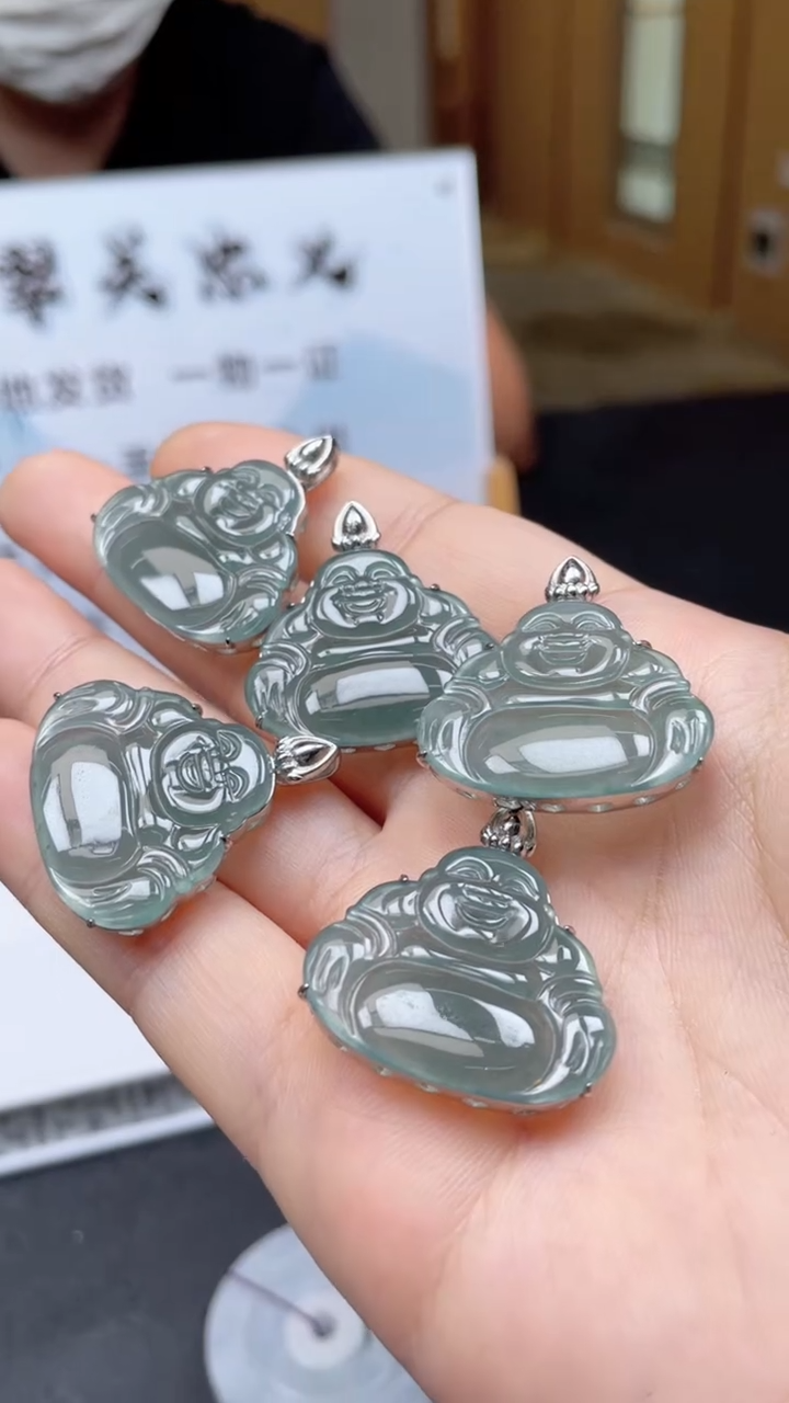 翡翠未镶嵌颈饰多样性发货（只发一件）x17