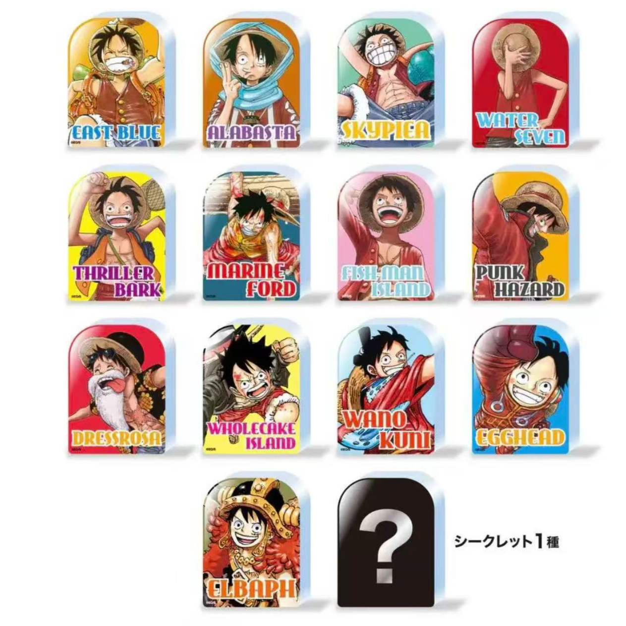 【日谷】海贼王opd2025海贼路飞个人池亚克力砖盲盒（默认代拆）