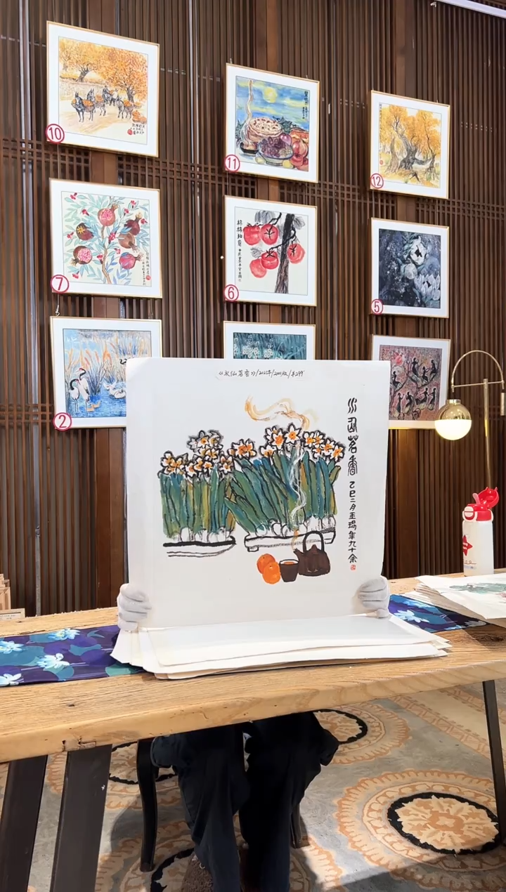 版画版画耿玉琨名章限量版画S