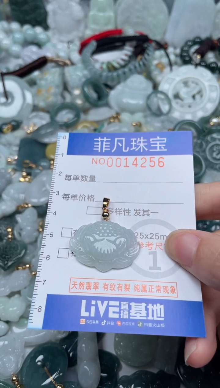 颈饰未镶嵌翡翠14256