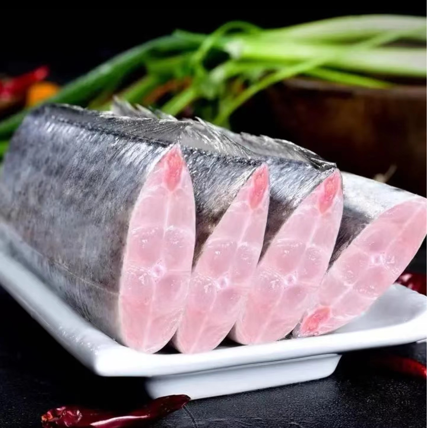 保鲜发货 新鲜鲜香速冻带鱼段中段美味海鲜肉厚独立鲜美500g/包